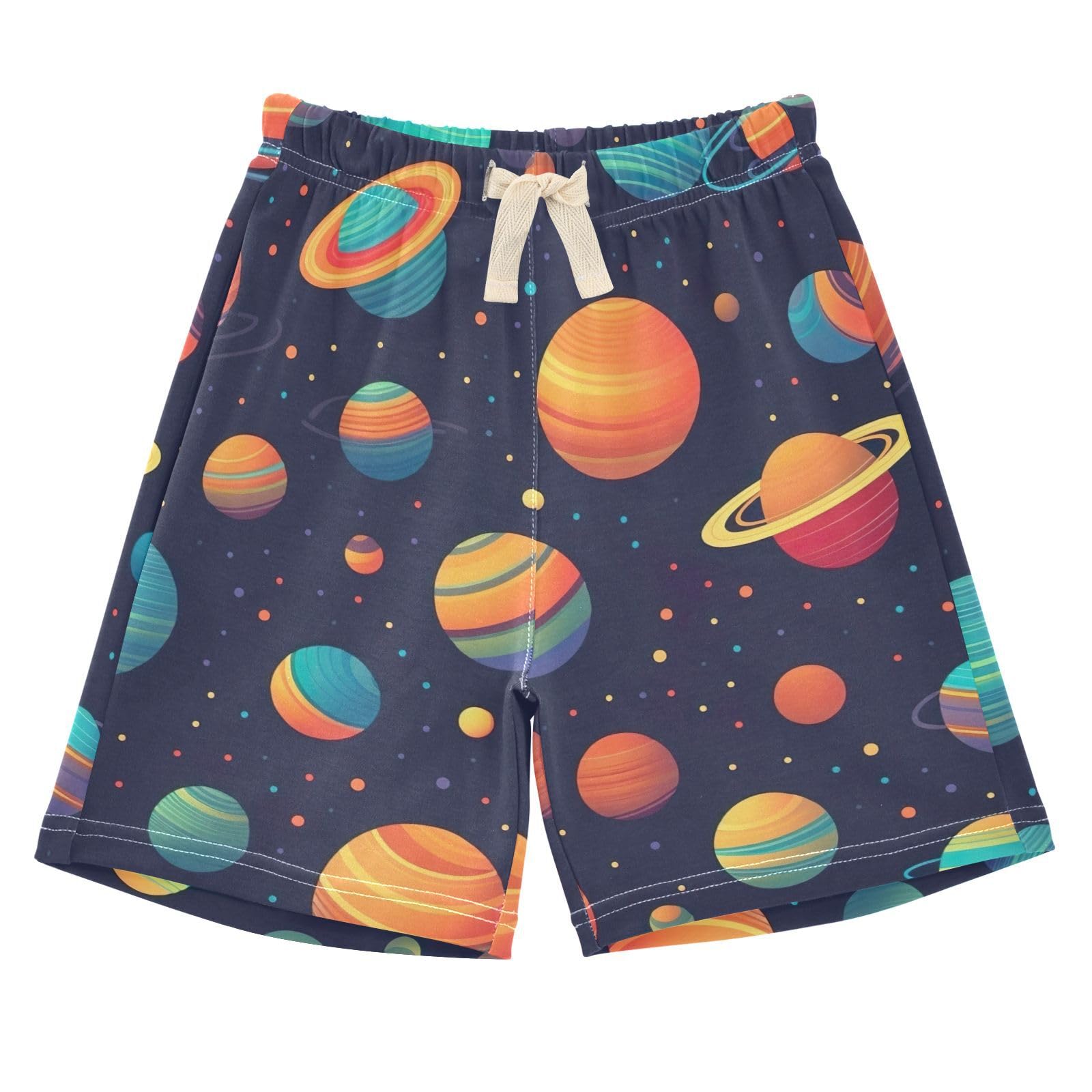 UMIRIKO Baby Shorts Bottoms Space Planet Galaxy Cotton Shorts for Boys Girls 5T 202a0407