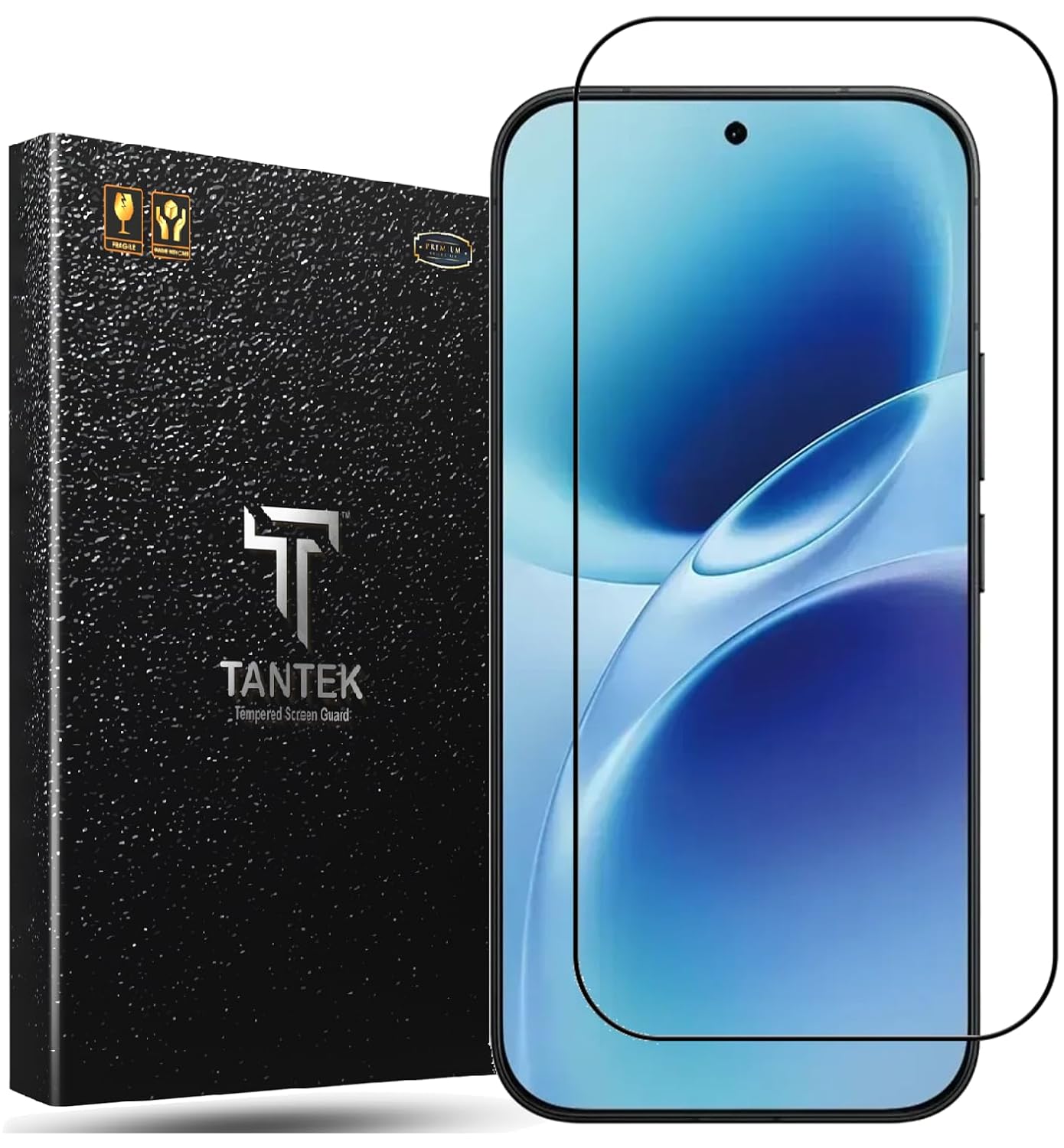 TANTEK TitanGuard Tempered Glass Screen Protector Guard for Vivo V70 5G / V70 Elite 5G- 9H Hardness, Military Grade, Anti-... - Review, Price and Buying Guide