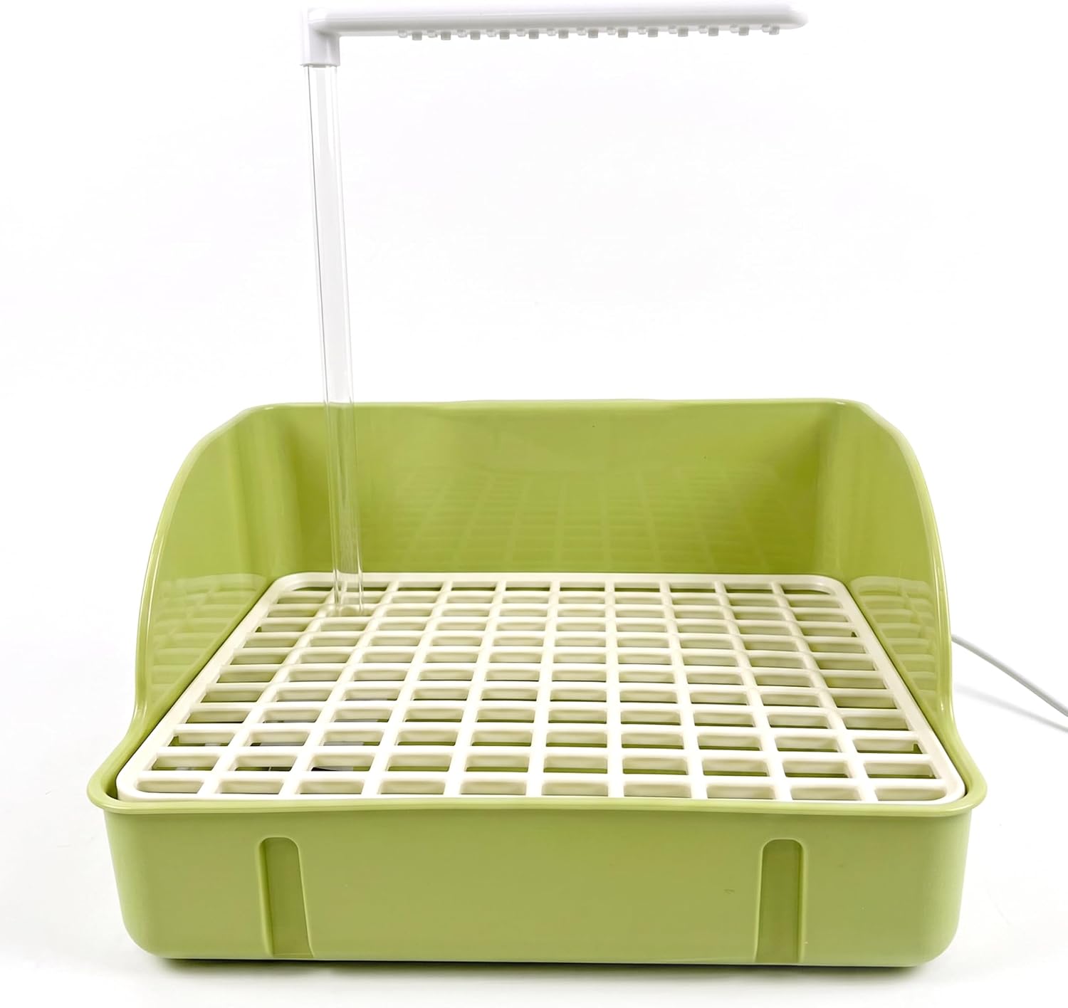 Bird Shower, Automatic Circulating Bird Bath for Cage USB Powered 26 Water Outlets for African Grey Conure Cockatiel Lovebird.