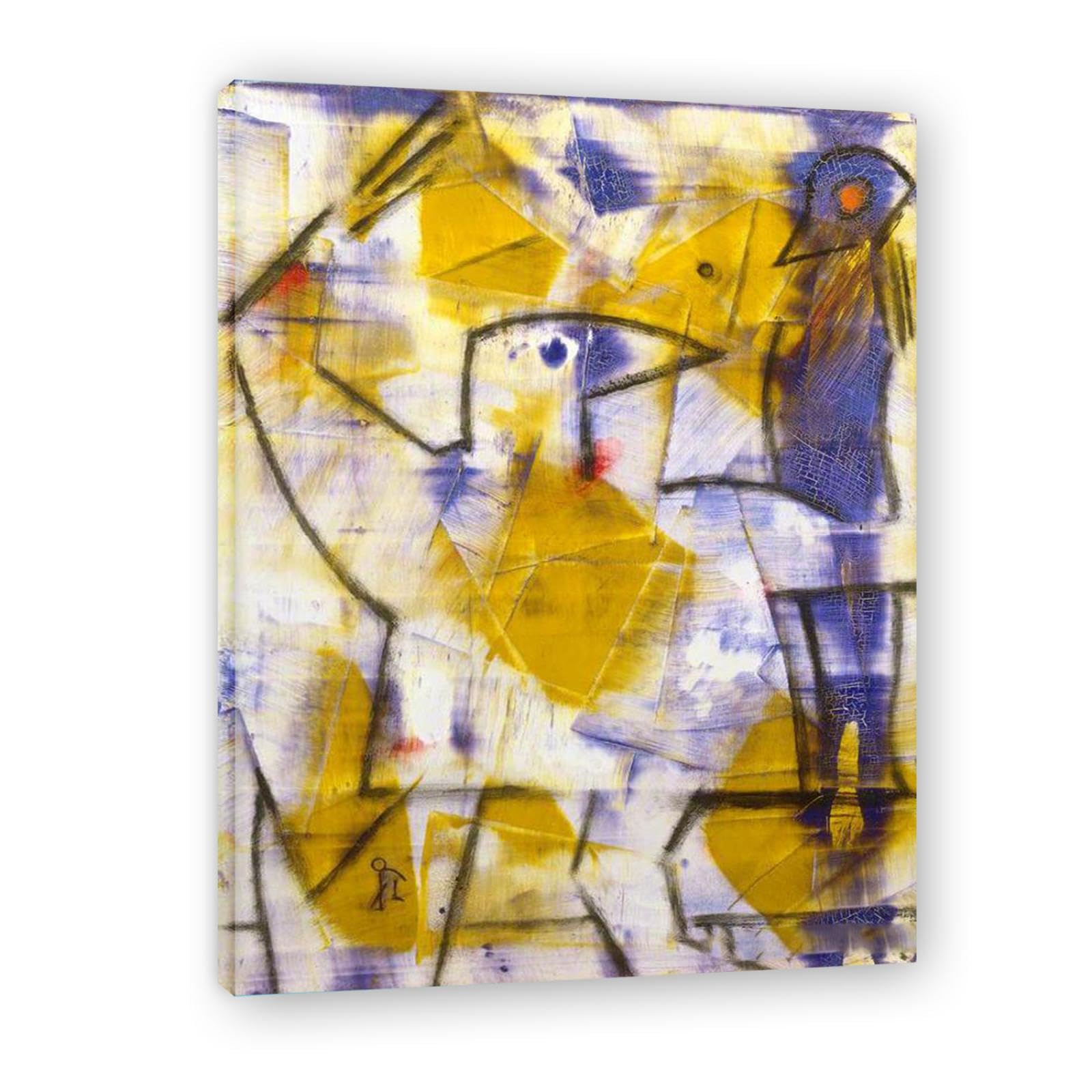 Impression sur toile de qualité supérieure Max Ernst avec cadre en bois - 8