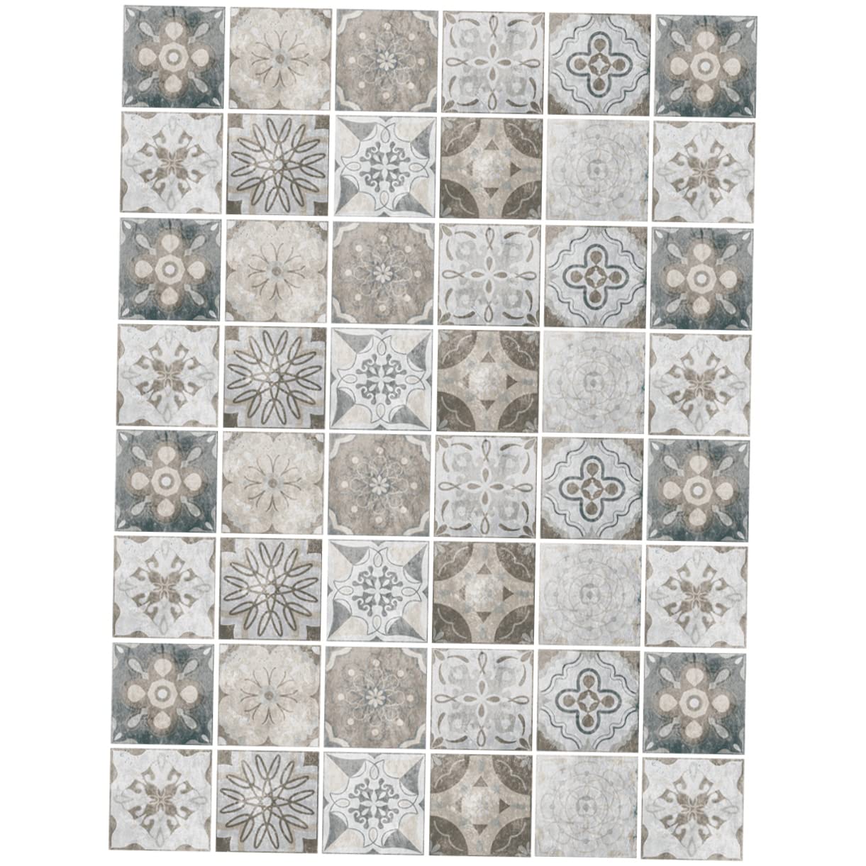 Autocollant de carrelage de sol amovible Lurrose : masquez vos vieux carreaux sans travaux