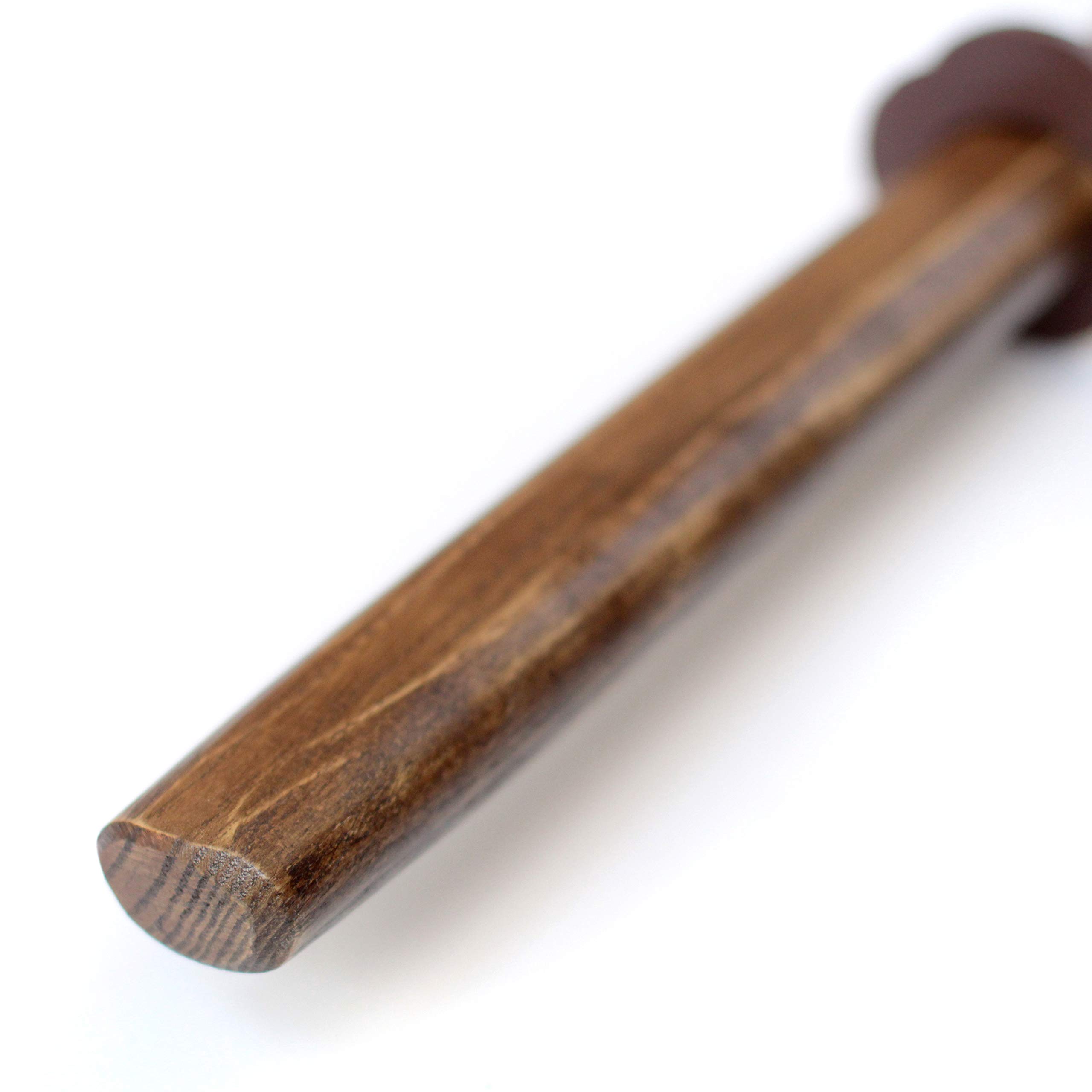 DEPICE Bokken Bois de frêne, Longueur env. 101 cm, Poids env. 580 g, Support Tsuba, Iaido Aikido