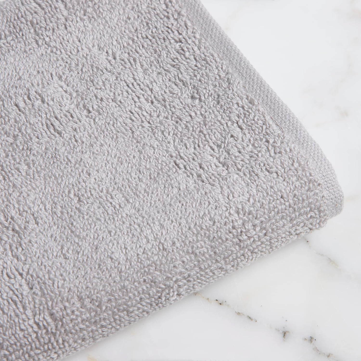 Rae Dunn Hand Towels, Embroidered Decorative Hand Towel for Kitchen and Bathroom, 100% Cotton, White- Blessed/Family, 16"x 28" - Image 2