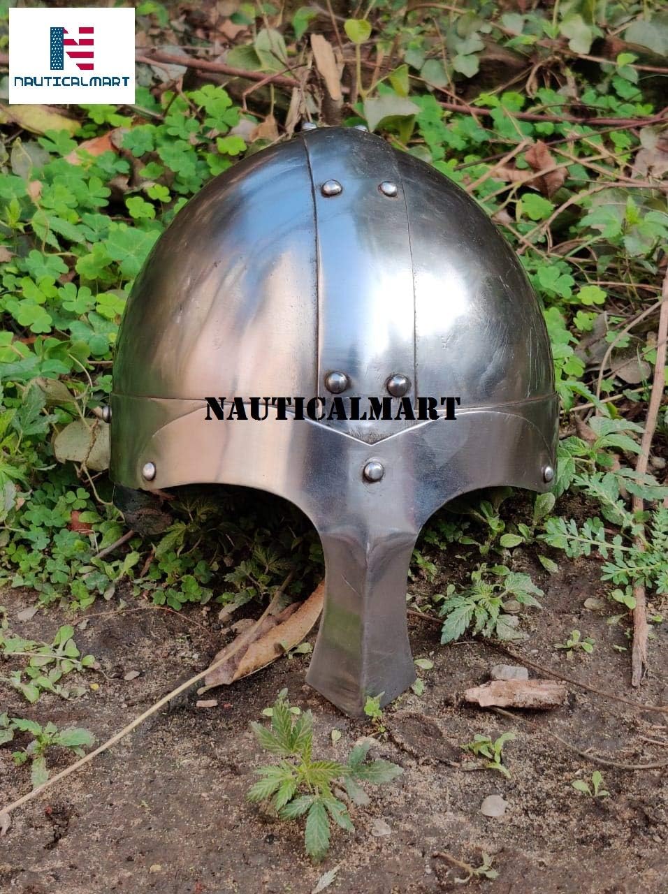 Nautical-Mart Armor Helmet Norman Round