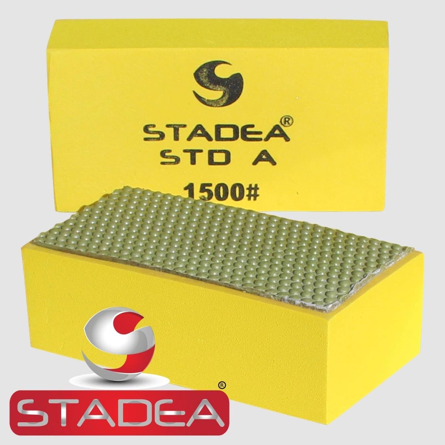 STADEA DHPW00STDA503K5P Diamond Hand Polishing Pad Series Standard A 50-3000, 5 Piece Set