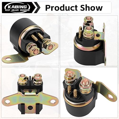 Miniatura 6 de Relé solenoide de arranque para Arctic Cat 250 300 1999-2005 /Suzuki LTF250 QUADRUNNER 250 1988-2001 QUADRUNNER LT230 E 1985-1989/ Suzuki King Quad