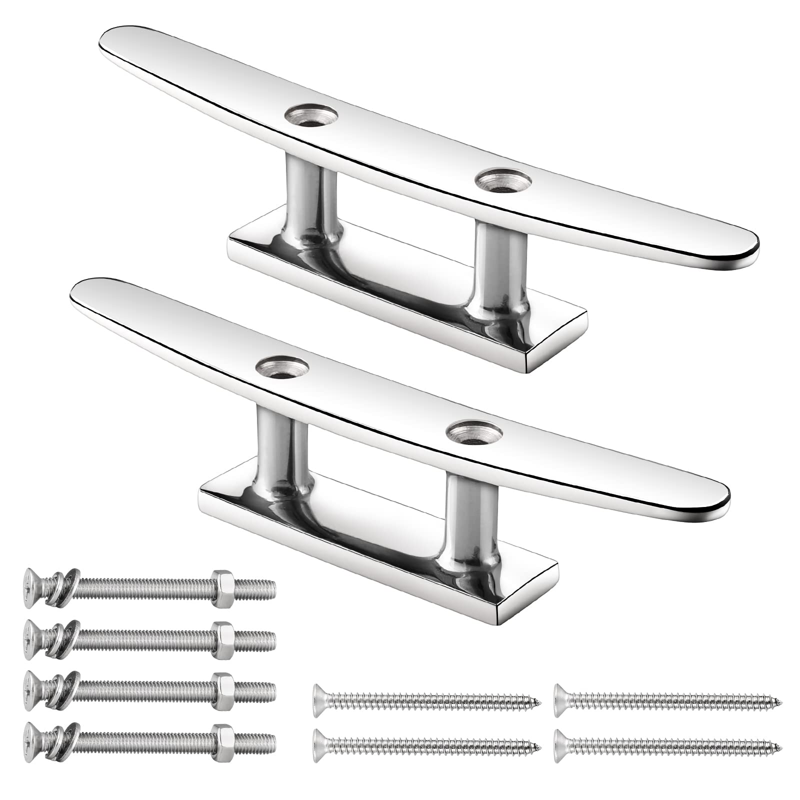 Buy T316 Stainless Steel Dock Cleats,4/5/6/8 INCH Heavy Duty Marine