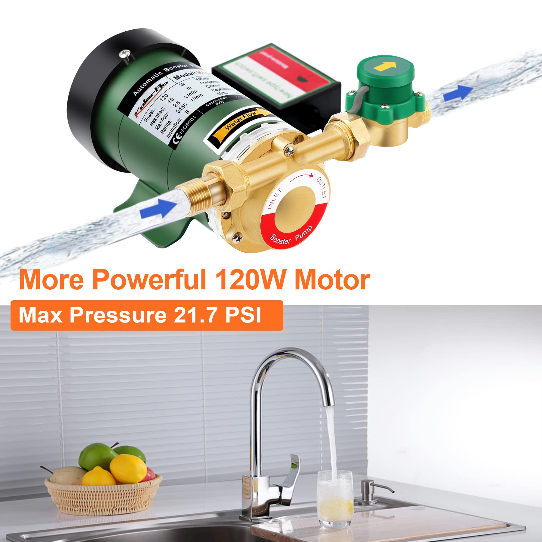 Water Pressure Booster Pump 