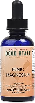 Good State Liquid Ionic Magnesium Ultra Concentrate 10 drops per 50 mg - 100 servings per bottle