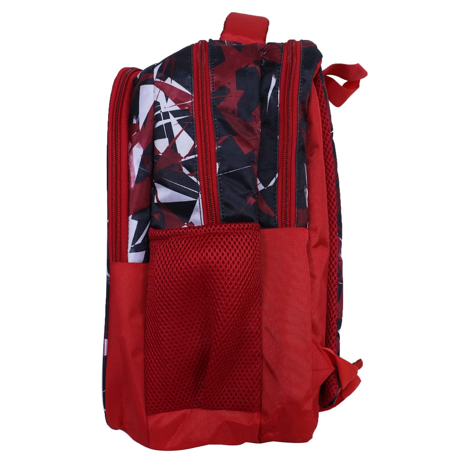 Kuber Industries Torba szkolna dla dziewczynek, chłopców | Marvel Spidermen Print Kids Tornister | 4 przegródki z trwałym zamkiem błyskawicznym (czarny)