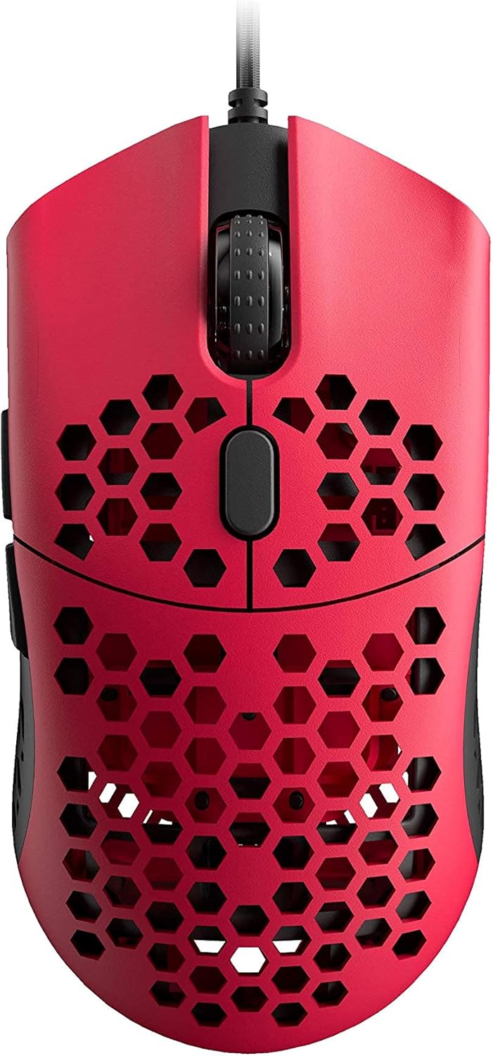 HK Gaming Sirius M Ultra Lightweight Honeycomb Shell Ambidextrous Wired Gaming Mouse 12 000 cpi - 6 Buttons - 54 g (Sirius-M, Monza Limited Edition) (Renewed)