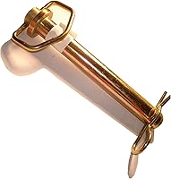 Vista 1 de Pasador de Enganche con Mango Giratorio Hard to Find Fastener, Resistente y Tratado Térmicamente, Resistente a la Corrosión, Ferretería de Seguridad