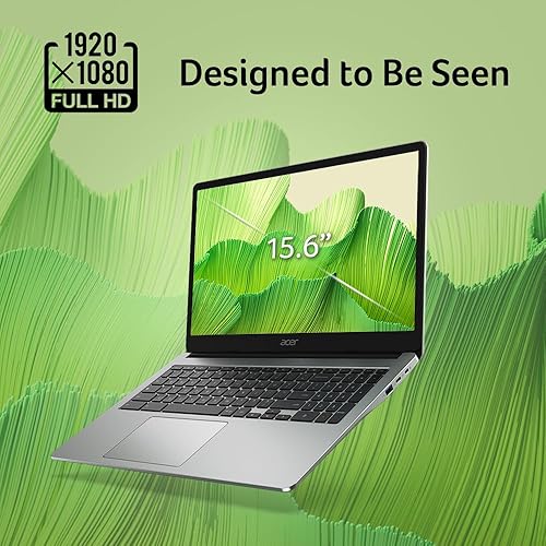 Miniatura 4 de Acer Chromebook 315 Laptop Intel Celeron N5100, pantalla IPS Full HD de 15.6 pulgadas, gráficos Intel UHD, 8 GB LPDDR4X, 64 GB eMMC, Wi-Fi 6, audio