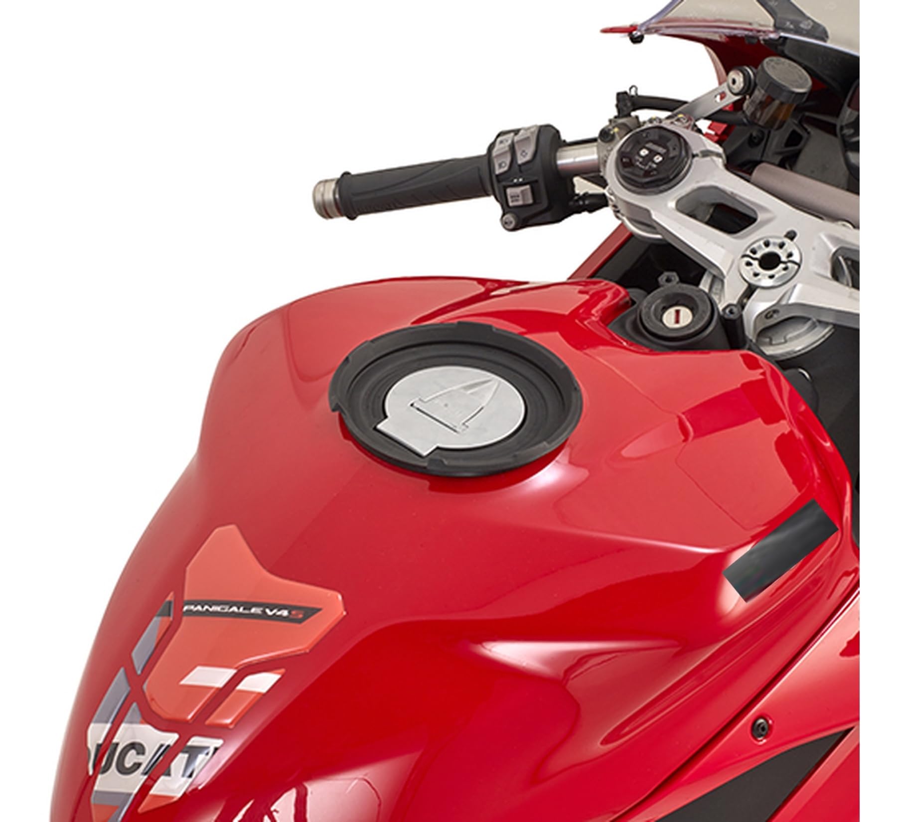 MOTOTOPGUN givi borsa ea131b serbatoio tanklock nero 26 lt + attacco compatibile con aprilia tuono v4 1100 2015 2016 2017 2018 2019 2020 2021 2022 2023 2024 2025 ea131b + bf77