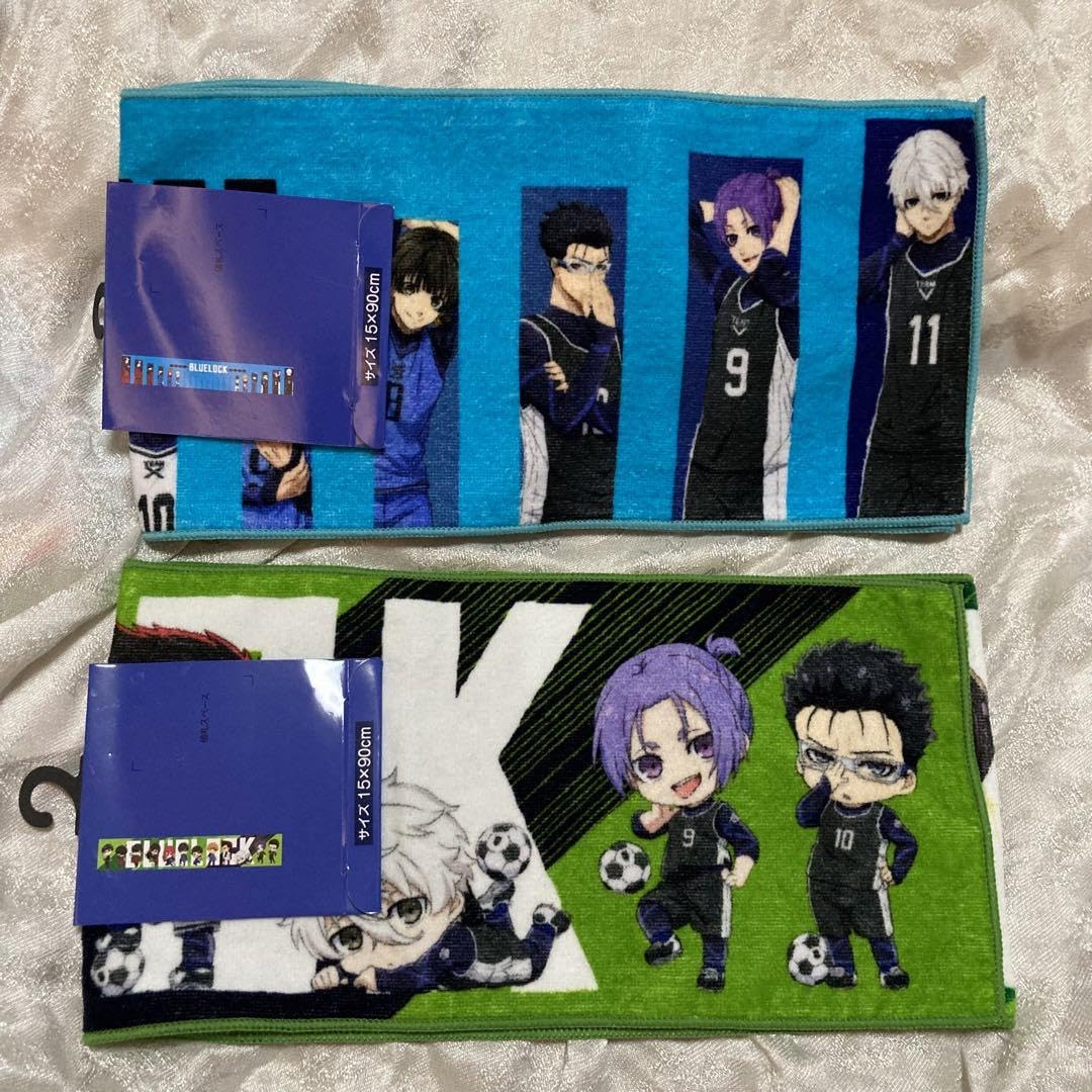 Amazon.co.jp: ブルーロック マフラータオル 2種セット しまむらコラボ