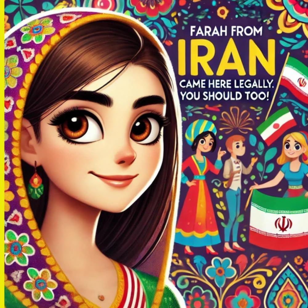 Farah From Iran Came In Legally: you should too!