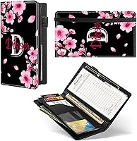 Vista 9 de Diseña Tus Propios Libros de Servicio con Nombre e Iniciales para Camareras, Dikoer Libro de Servicio de Camarero Personalizado con Nombre