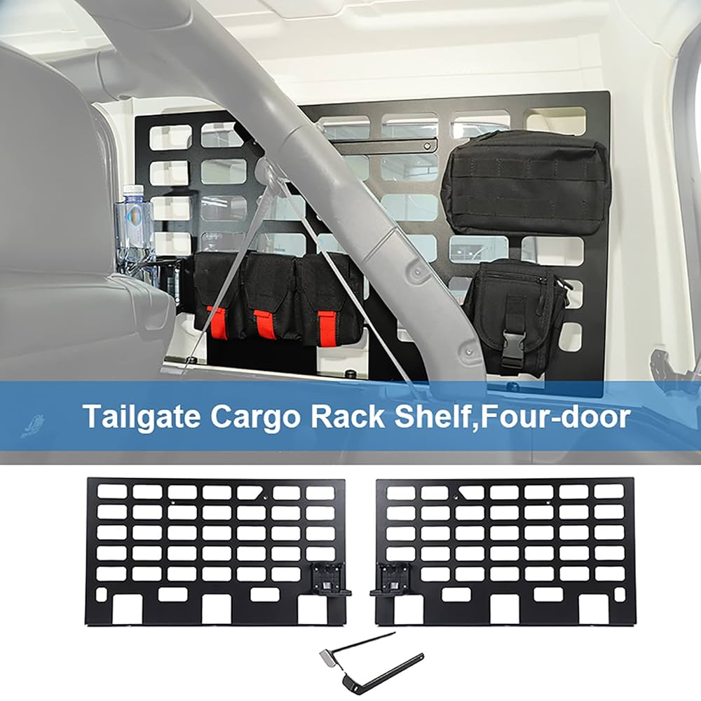 JLラングラー(〜2024) リアウィンド ラック/ストレージパネル