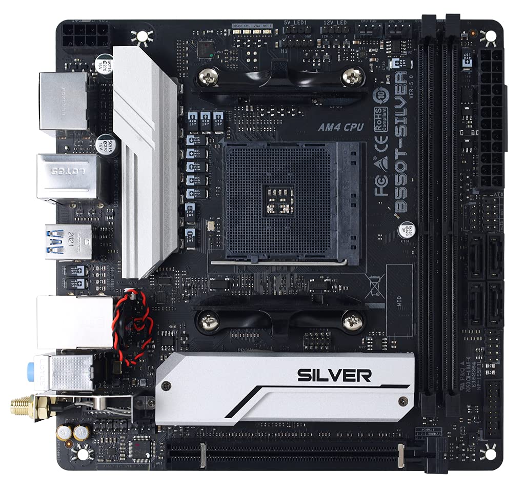 【新品未開封】BIOSTAR B550T-SILVER マザーボード Amazon | BIOSTAR AMD B550チップセット搭載 Mini ITX