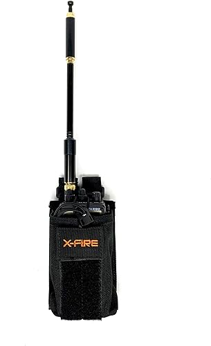 Miniatura 6 de X-FIRE Bolsa MOLLE portátil compacta lavable para radio o soporte para cinturón de servicio. No fabricado en China.