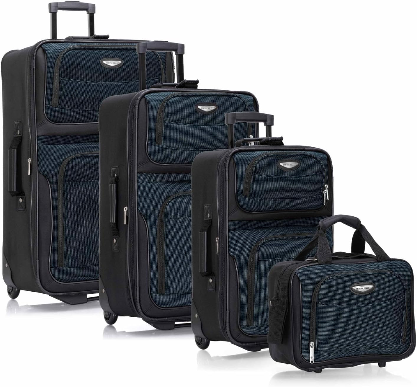 Travel Select Amsterdam 4-Piece Luggage Set - Navy