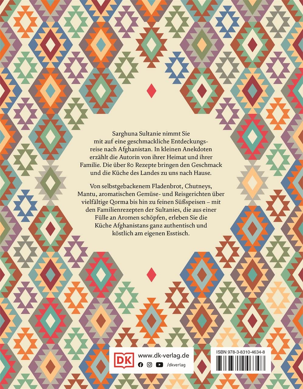 Afghanische Küche: Rezepte und Geschichten aus meiner Familienküche. 80 traditionelle Rezepte aus Afghanistan, persönliche Geschichten und Einblicke in die afghanische Esskultur