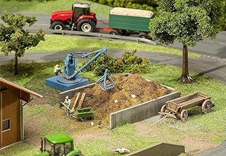 Faller 180381 Dunghill with Crane Scenery and Accessories