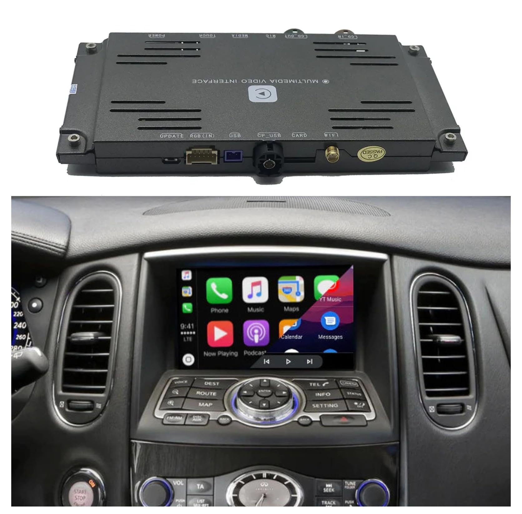 Wireless CarPlay Module | Compatible Infiniti QX QX80 QX70 JX QX60