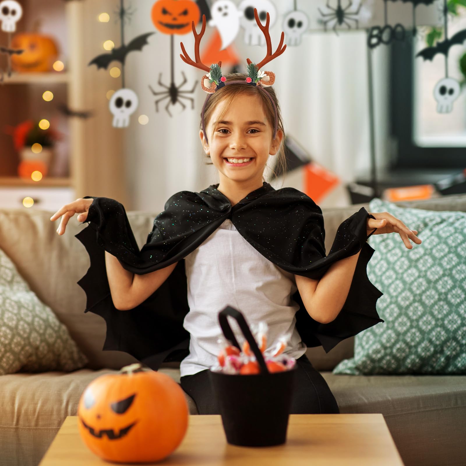BOXOB Reindeer Antlers Headband - Image 4