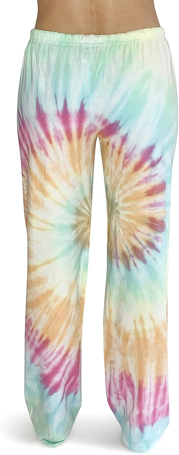 Just Love Women Tie Dye Pajama Pants - Image 3