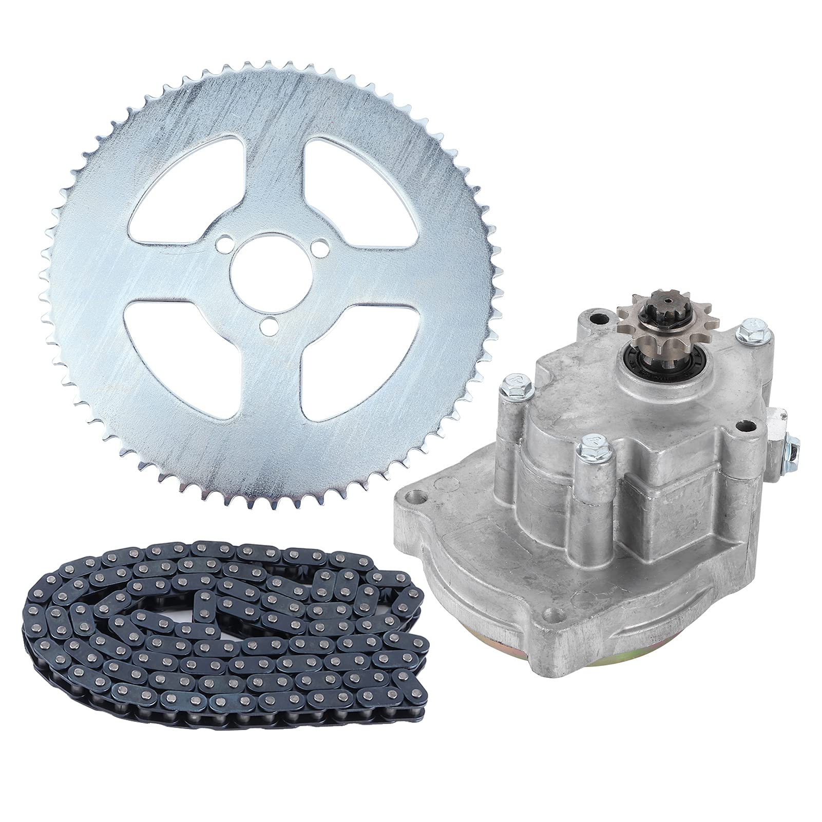 CHICIRIS T8F Kette Getriebe Kettenrad Kit Stahllegierung Kupplung Trommel Set für Mini Moto Dirt Bike Go Kart ATV Einfache Installation Ersatz