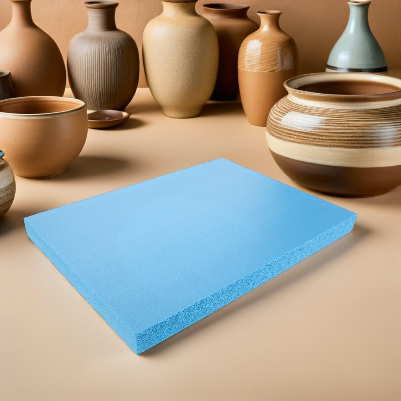 Gatuida Láminas de Espuma de Alta Densidad para Manualidades 30X40X3 CM 3 Piezas Base Estable para Dioramas Maquetas y Composiciones Decorativas Material Ligero para Proyectos DIY