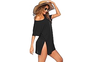 Flowy Oversized Beach Cover Up: Embrace Coastal Elegance