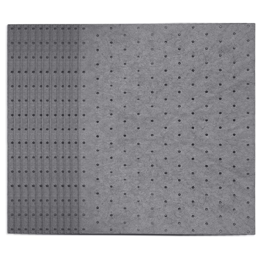 12pcs pig mat oil absorbent pads, absorbing sheets for water and oil spills, absorbent pads for cleanup (12pcs)