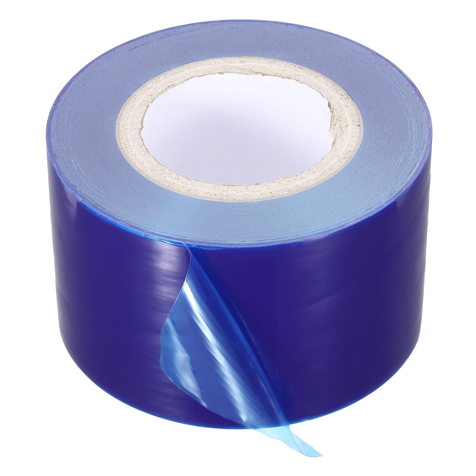 PATIKIL 9cm Width x 200m Removable Scratch Protective Film Tape, PE Surface Protective Scratch Film Tape Roll for Furniture Electrical Appliances Plastic Hardware Medium Stickiness, Blue
