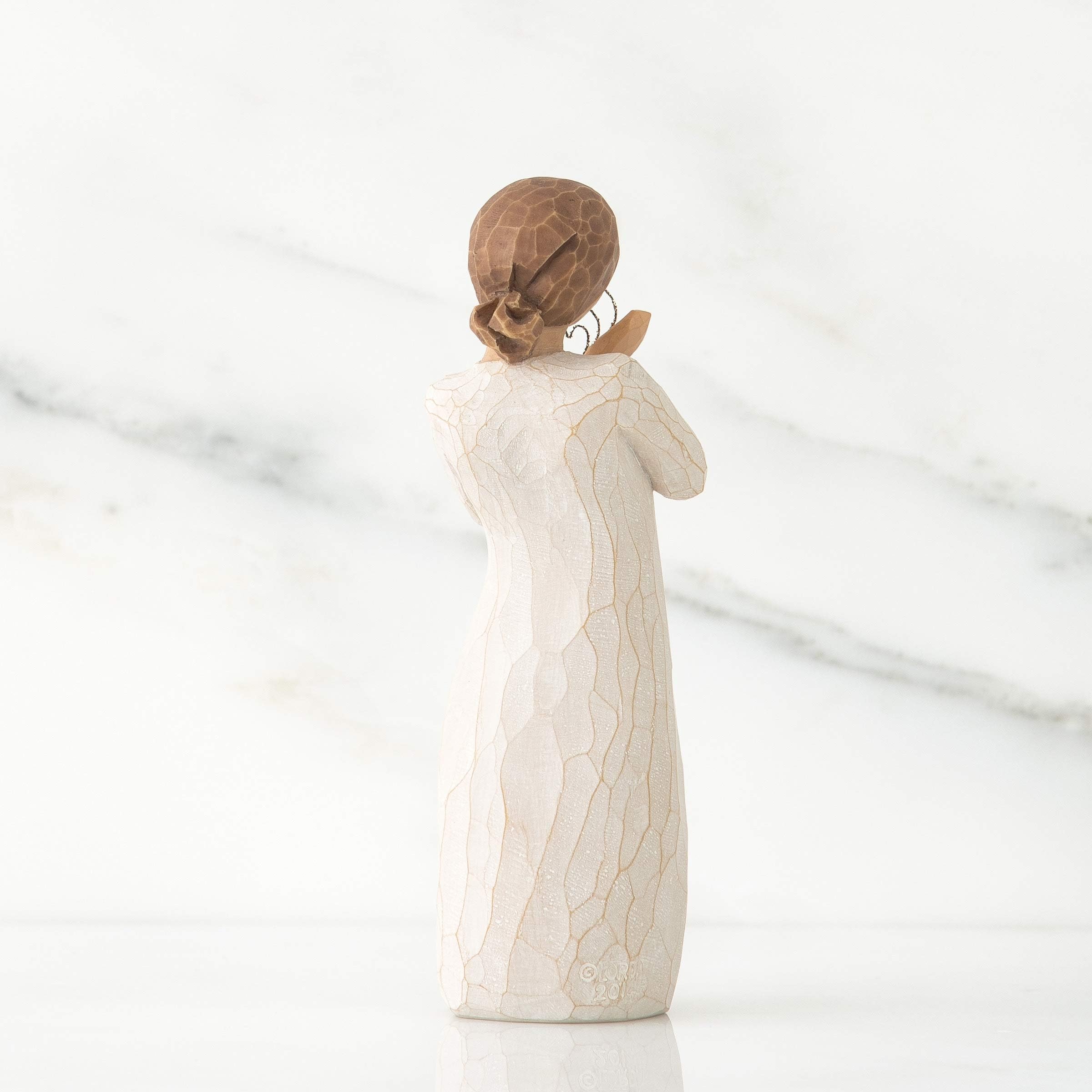 Enesco Willow Tree Figurka Miłości Dekoracja, Kamień, Beżowy/Biały, 17.50 cm
