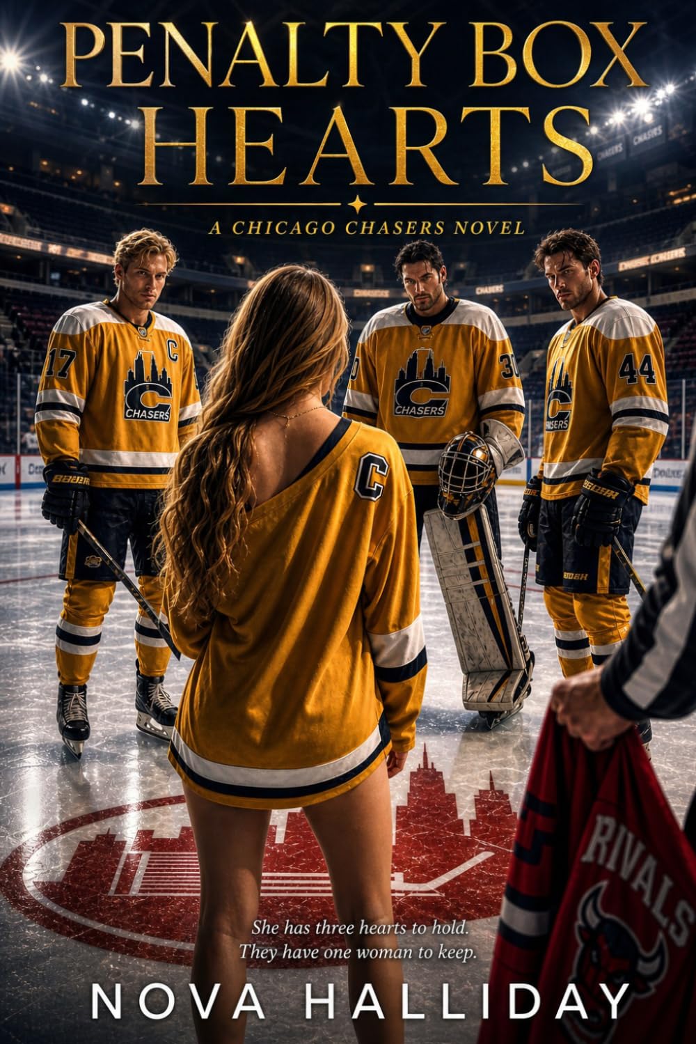 Penalty Box Hearts: A Dark Why-Choose Hockey Romance (Reverse Harem): 1 (Chicago Chasers)