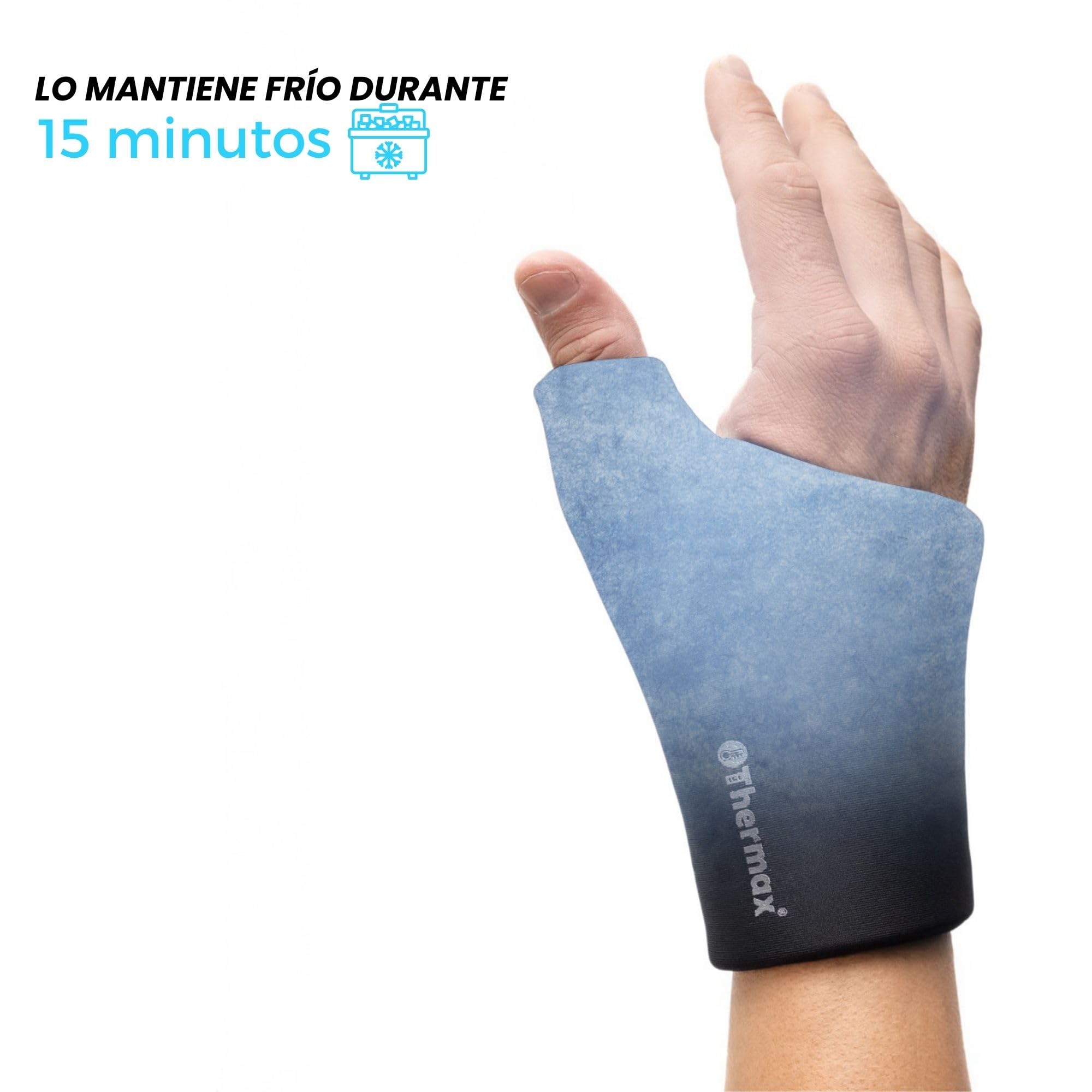 IceThermax Wrist Brace Muñequera Frío y Calor Reutilizable – Muñequera para Tendinitis, Wrist Support, Férula de Muñeca, Compresa Gel Terapia para Dolor de Muñeca, Mano y Articulaciones