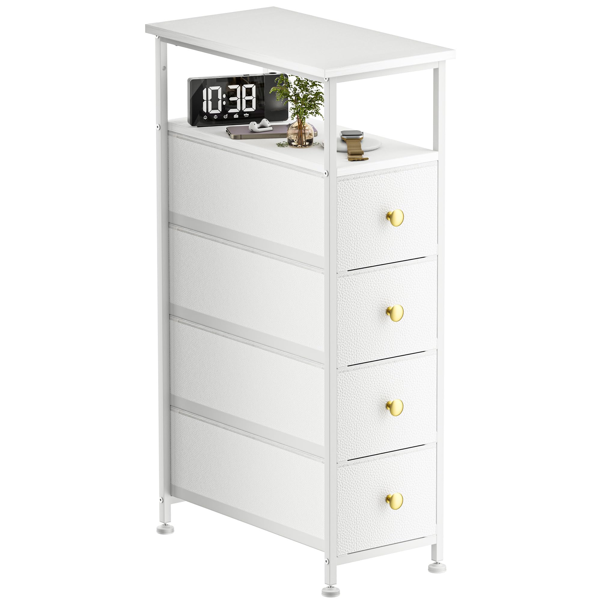 Amazon.com: YILQQPER Narrow Dresser for Bedroom, Vertical Chest of