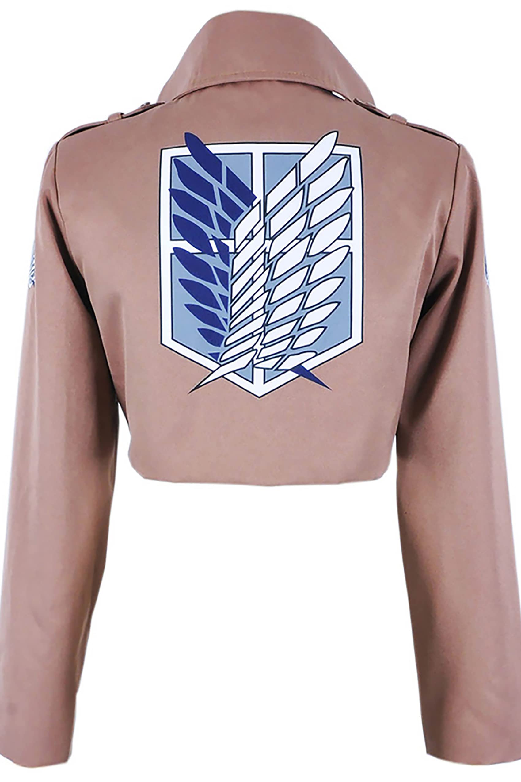 Amazon.com: CASF Cosplay Scouting Legion Costume Brown Jacket Coat  (X-Small) : Clothing, Shoes \u0026 Jewelry