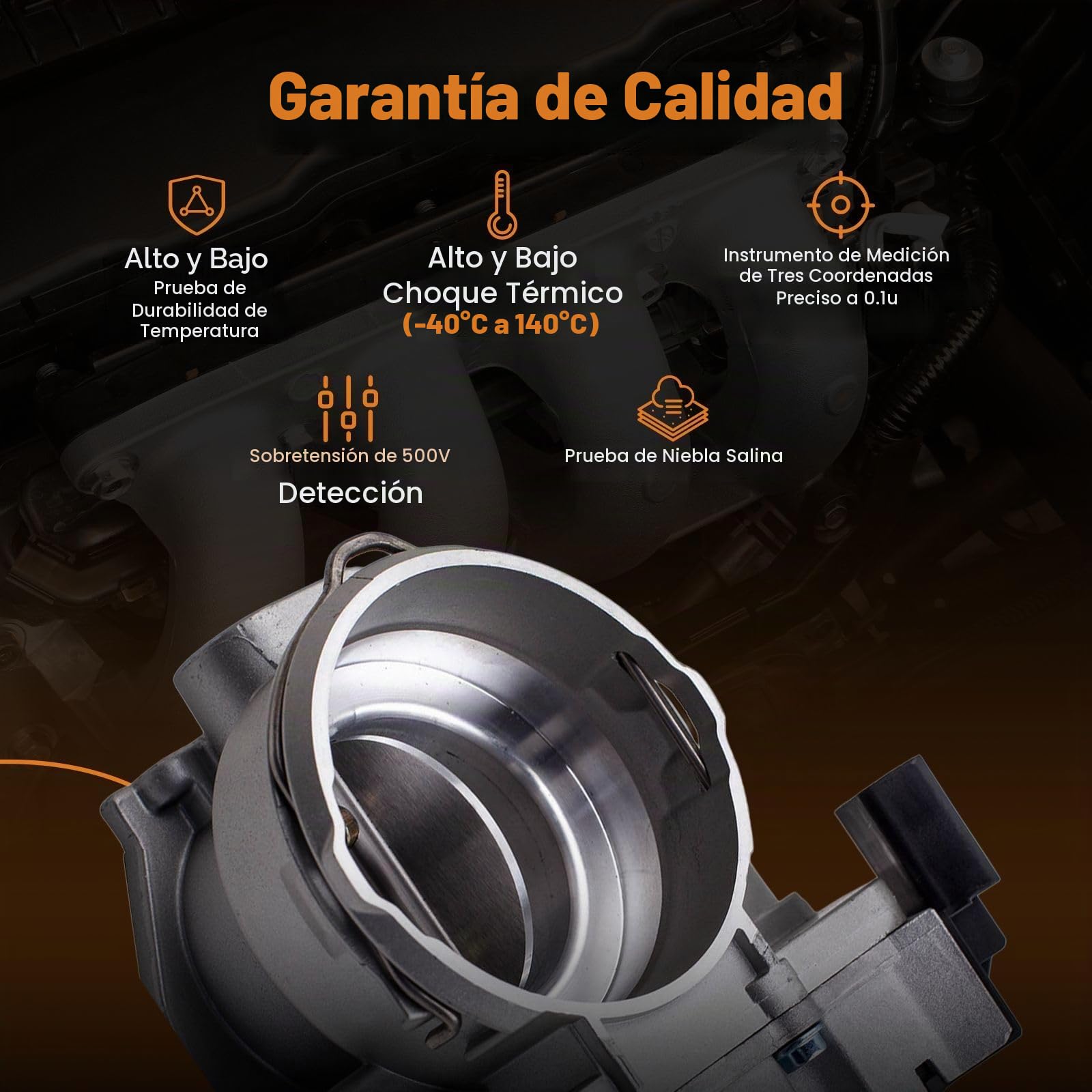 maXpeedingrods V?vula de mariposa 03G128063C para Passat 3B3 Variant 3B6 2.0 TDI