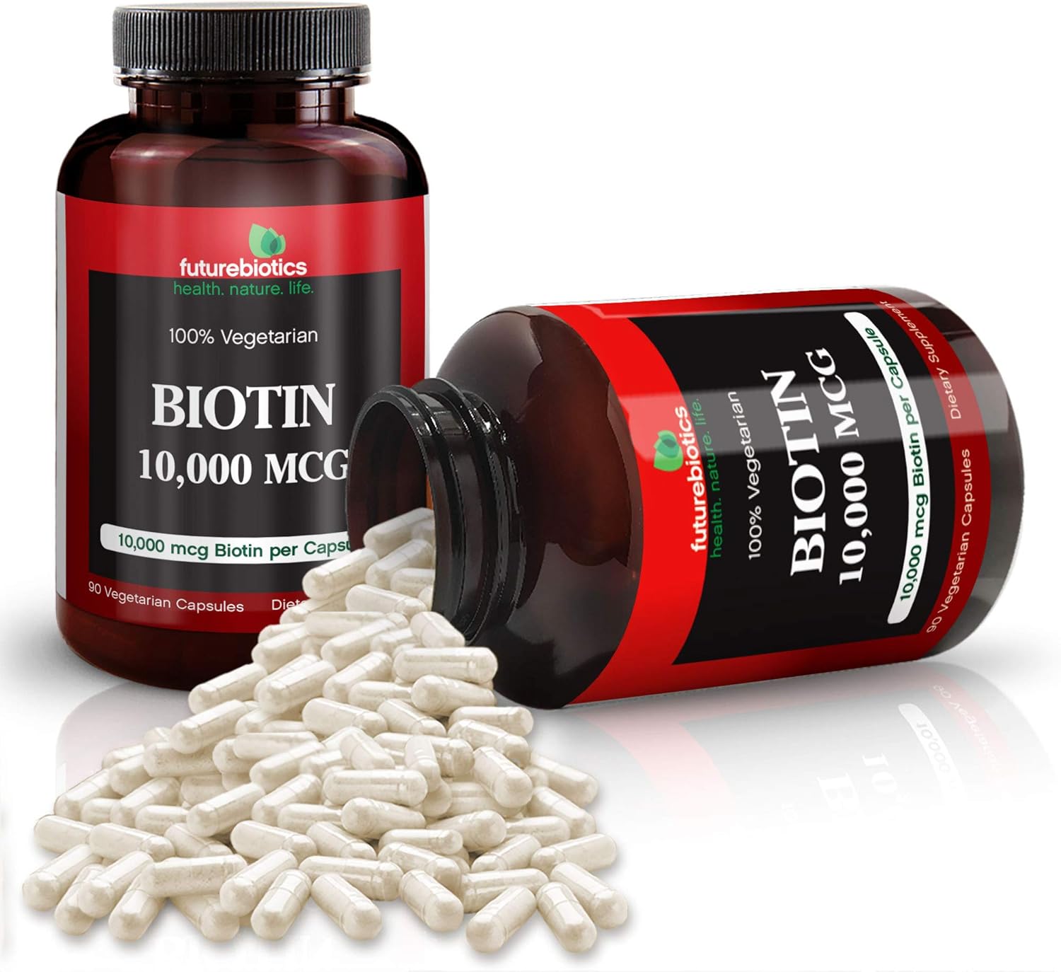 Futurebiotics Biotin 10,000 mcg, 90 Vegetarian Capsules