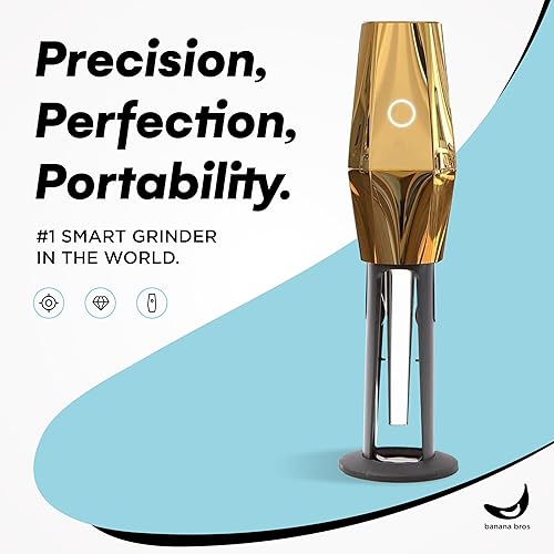 Miniatura 7 de Banana Bros OTTO - Molinillo eléctrico inteligente de especias, molinillo automático de hierbas con tecnología inteligente, recargable por USB,