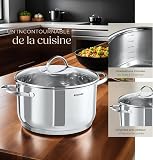 Tectake® Batterie de Casseroles, 7 Pcs, Acier inoxydable, Adapté Induction - 3
