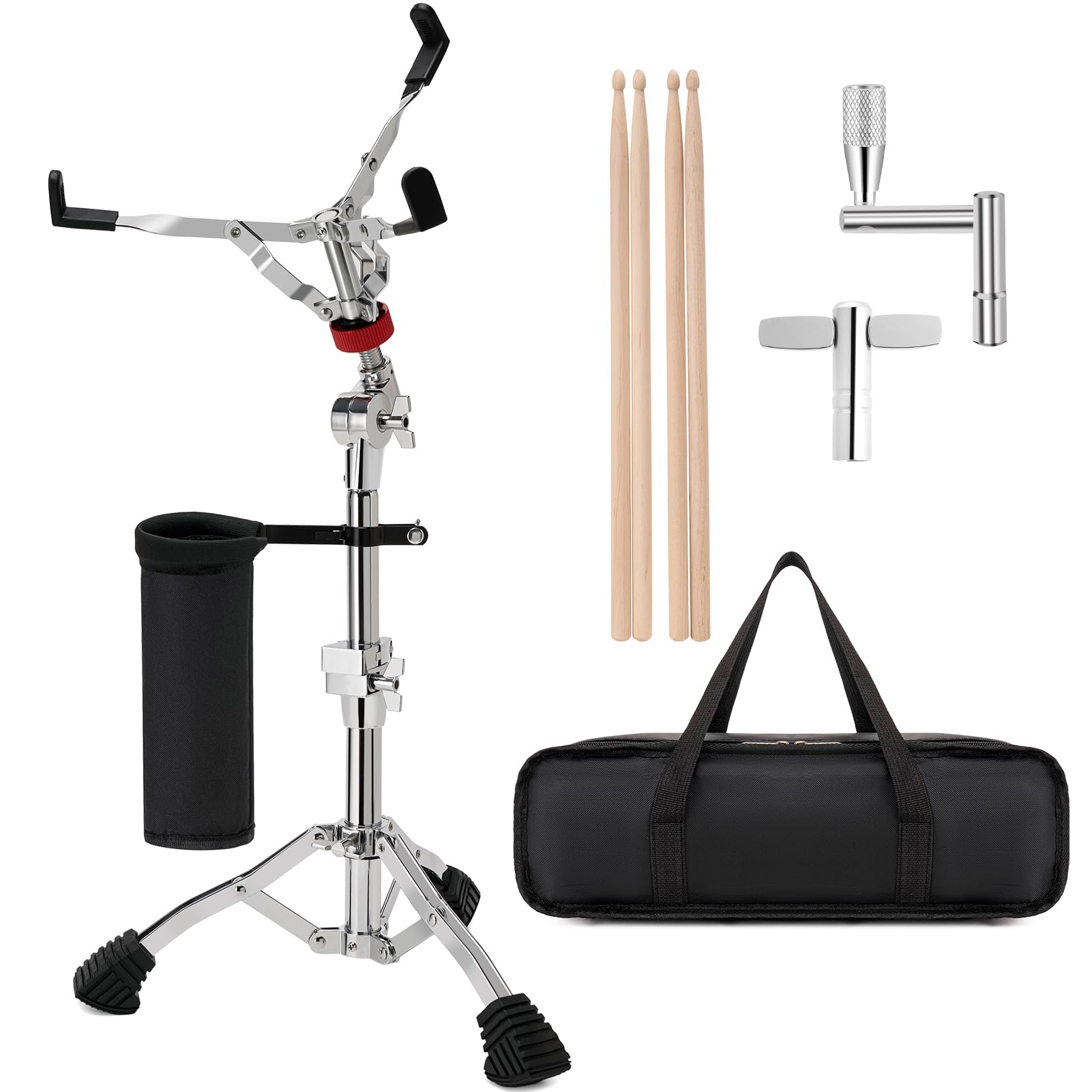 Heavy-Duty Snare Drum Stand for 8" to 14" Snare Drum &amp; Practice Pad