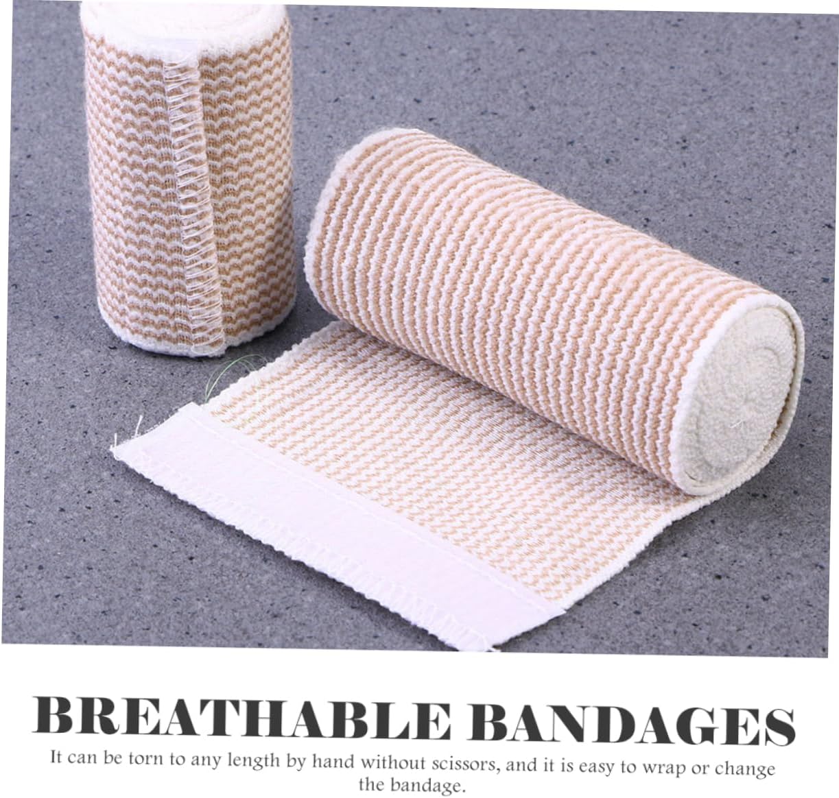 Baluue 4sets Athletic Wrap Tape Self-Adhesive Elastic Bandage Sports Protection Wrist/Ankle Wrap Breathable 2rolls*4