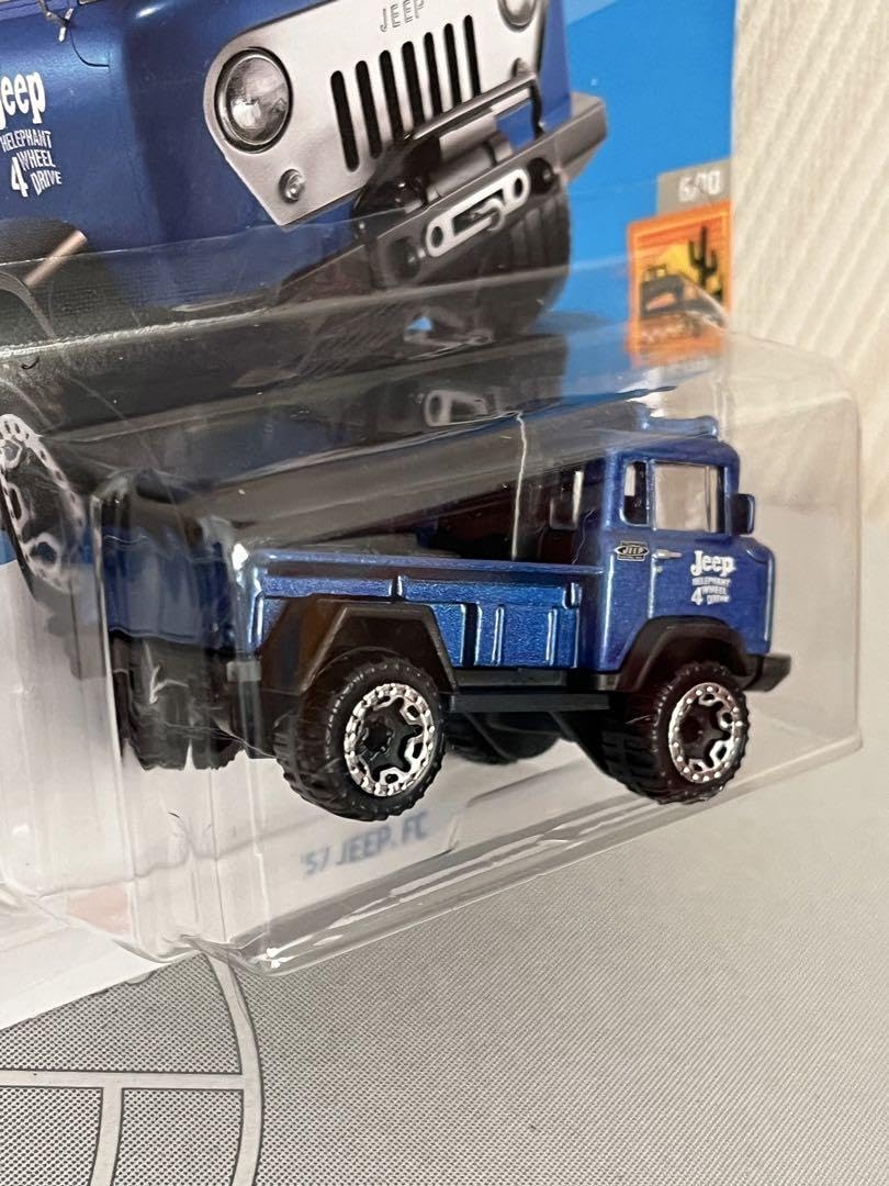 Amazon.co.jp: ホットウィール '57 jeep fc 最新キャスト ジープ