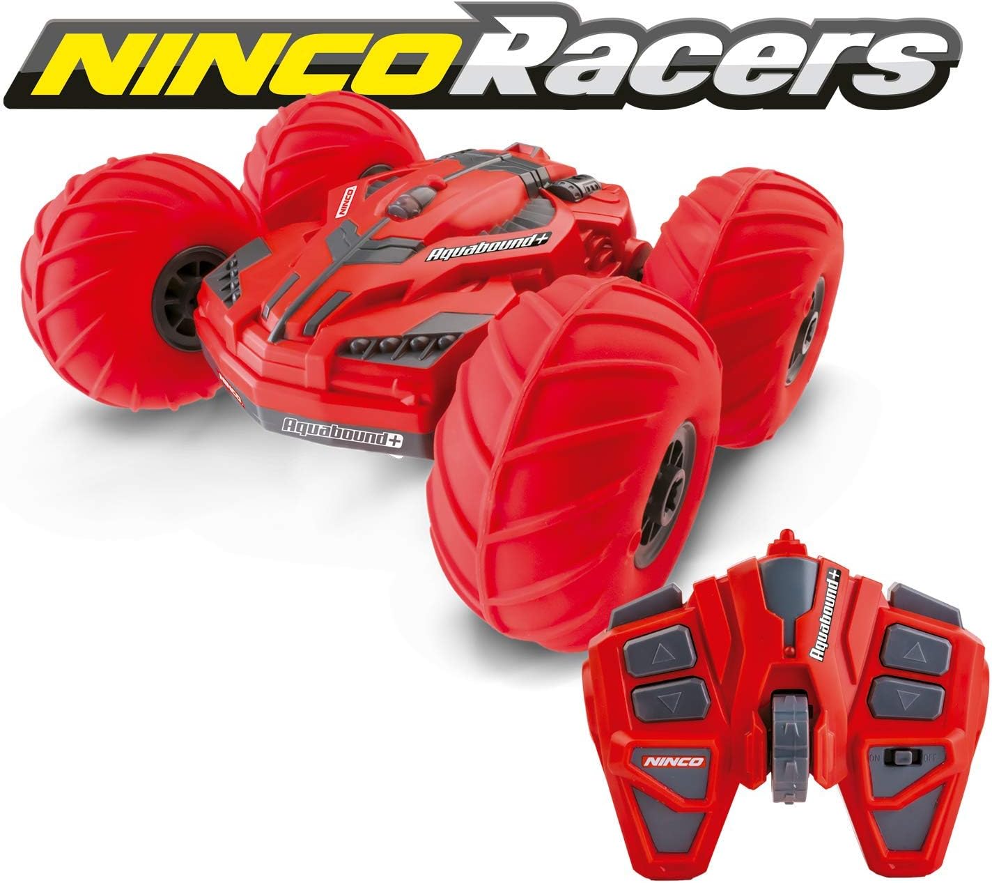 NincoRacers-Aquabound NH93133 Ferngesteuertes Auto, Wasser und Schnee, rot, 6 Jahre (NH93133)