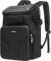 Vista 1 de MOSISO Camera Backpack,DSLR/SLR/Mirrorless Photography Waterproof 17.3 inch Camera Bag with Front Hard Shell&Laptop Compartment&Tripod Holder&Rain