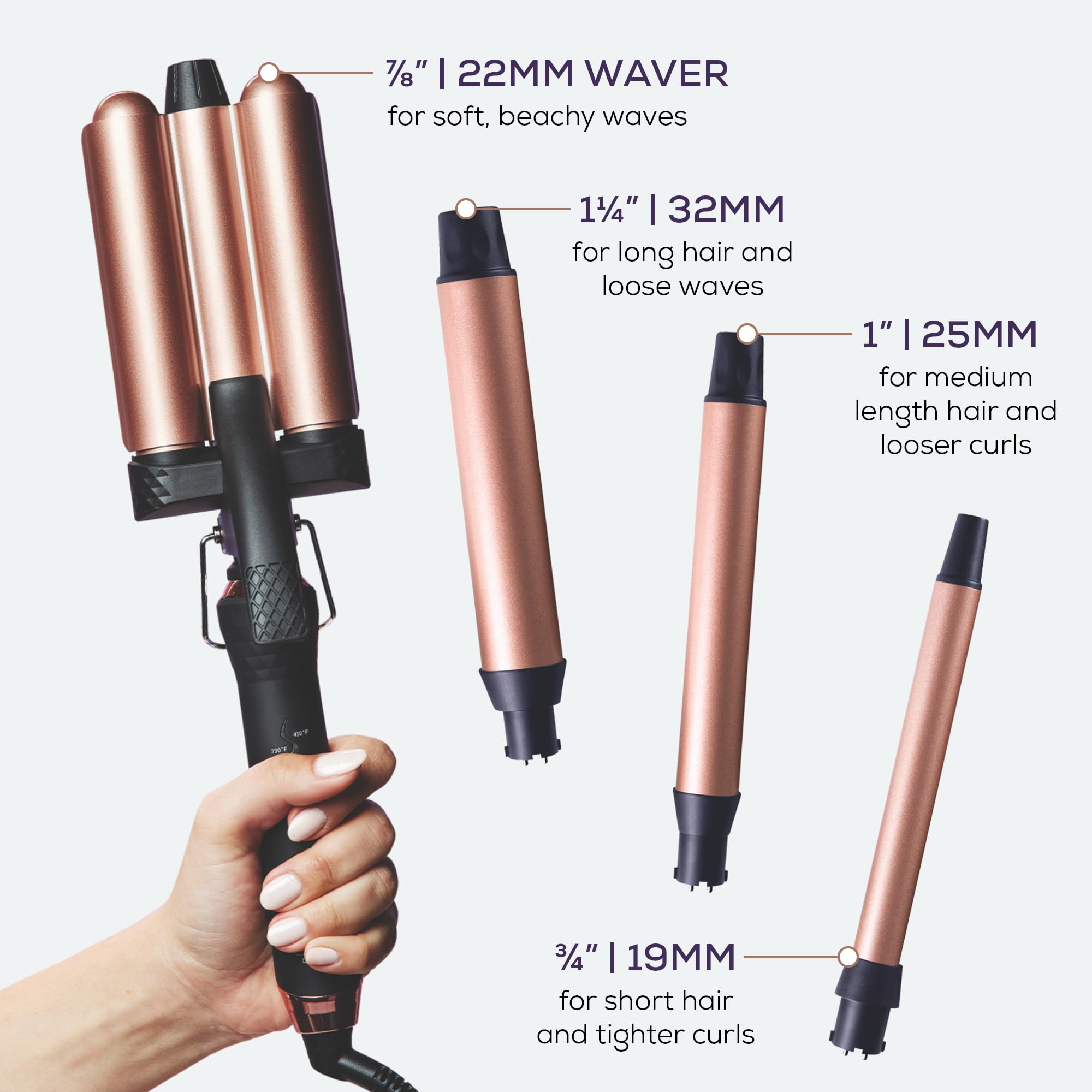 BRAND NEW Sutra Curling Wand Infrared Curling Iron | Sutra Supreme main image 4